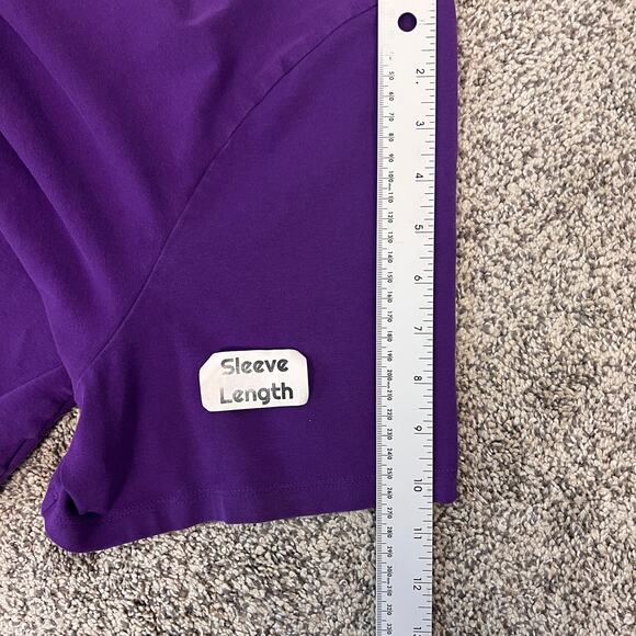 Catherines Suprema Womens 3X Preppy Classic Nautical Layered Look T Shirt Top - Picture 13 of 14